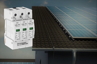 RCULNJPL42L7HIS6UPVHPQH4 Geb ude Spitzdach PV Anlage Fangeinrichtung Trennungsabstand Ableitung 1 - محصولات حفاظت در برابر سرج